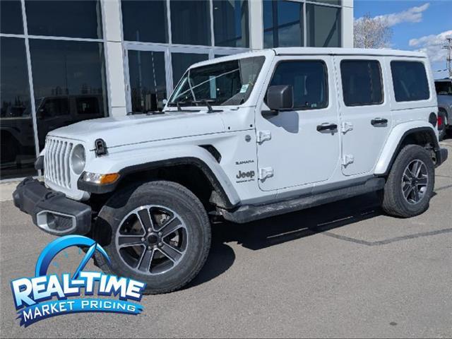 2023 Jeep Wrangler Sahara (Stk: HU3656) in High River - Image 1 of 15