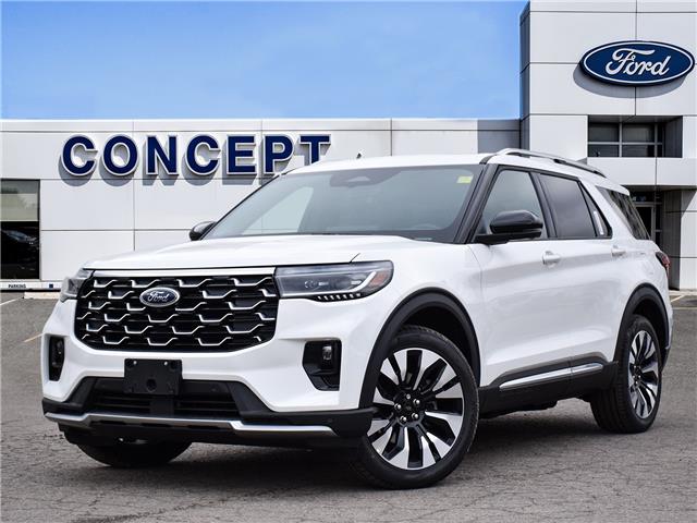 2025 Ford Explorer Platinum (Stk: X51602) in GEORGETOWN - Image 1 of 28