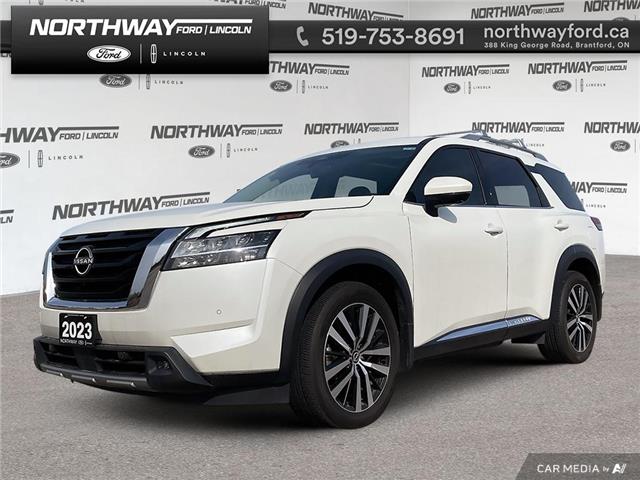 2023 Nissan Pathfinder Platinum 5N1DR3DF7PC203804 P11523 in Brantford
