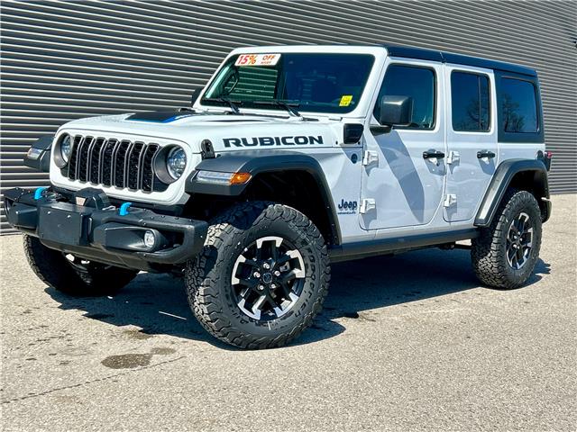 2024 Jeep Wrangler 4xe Rubicon (Stk: P24699) in London - Image 1 of 21