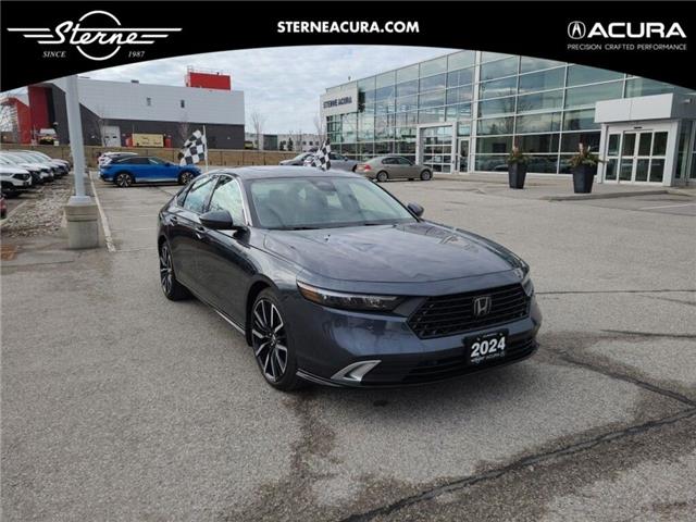 2024 Honda Accord Hybrid Touring eCVT Hybrid Sedan HEV (Low Low Mileage) (Stk: P3305A) in Aurora - Image 1 of 25