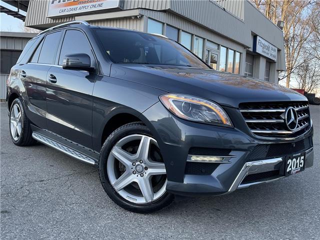 2015 Mercedes-Benz M-Class  Grey with 153,970km at $19,999