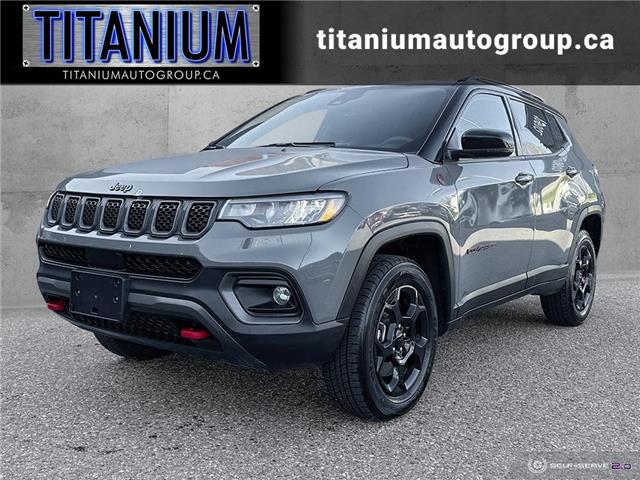 2023 Jeep Compass Trailhawk (Stk: 557402) in Langley BC - Image 1 of 25