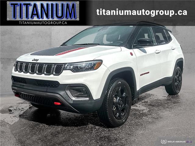 2023 Jeep Compass Trailhawk (Stk: 557240) in Langley BC - Image 1 of 25