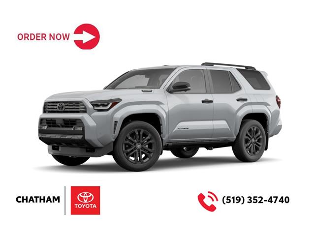 2025 Toyota 4Runner Hybrid Base (Stk: CTORDER250038) in Chatham - Image 1 of 1
