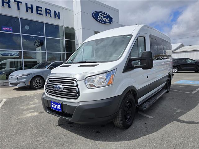 2018 Ford Transit-350 XLT White with 114,559km at $48,007