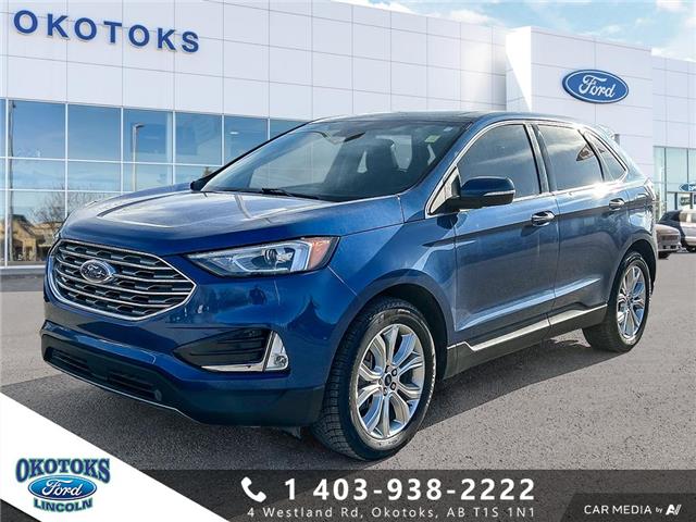 2021 Ford Edge Titanium (Stk: SK-140A) in Okotoks - Image 1 of 26