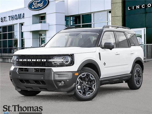 2025 Ford Bronco Sport Outer Banks (Stk: S5433) in St. Thomas - Image 1 of 10