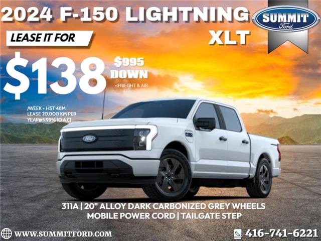 2024 Ford F-150 Lightning XLT (Stk: 24F133) in Toronto - Image 1 of 1