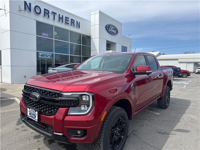 2025 Ford Ranger Lariat Red with 10km at $63,636