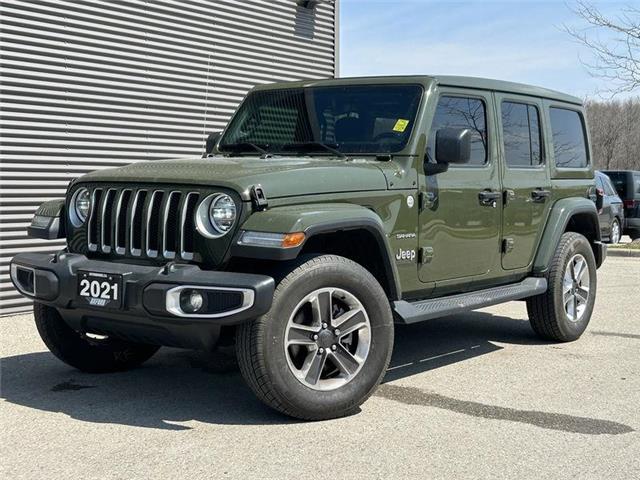 2021 Jeep Wrangler Unlimited Sahara (Stk: 24494DE) in London - Image 1 of 35