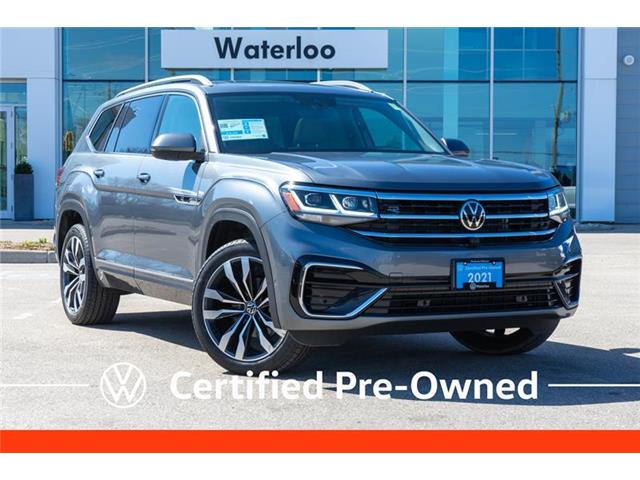 2021 Volkswagen Atlas 3.6 FSI Execline (Stk: V25040) in Waterloo - Image 1 of 22