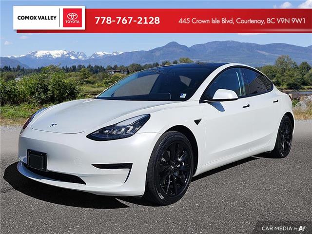 2021 Tesla Model 3 Standard Range Plus (Stk: P3414A) in Courtenay - Image 1 of 26