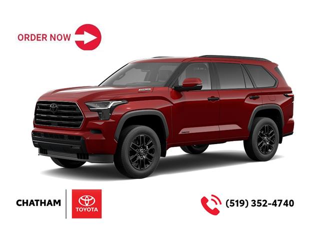 New 2025 Toyota Sequoia Limited **ORDER THIS 2025 SEQUOIA LIMITED NIGHTSHADE 8-PASSENGER YOUR WAY** - Chatham - Chatham Toyota
