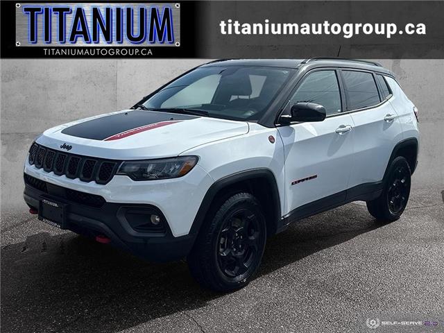 2023 Jeep Compass Trailhawk (Stk: 557238) in Langley BC - Image 1 of 25