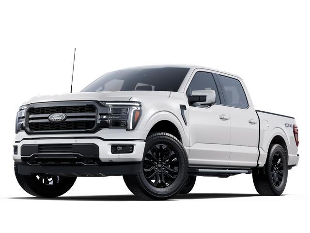 2025 Ford F-150 Lariat White at $85,051