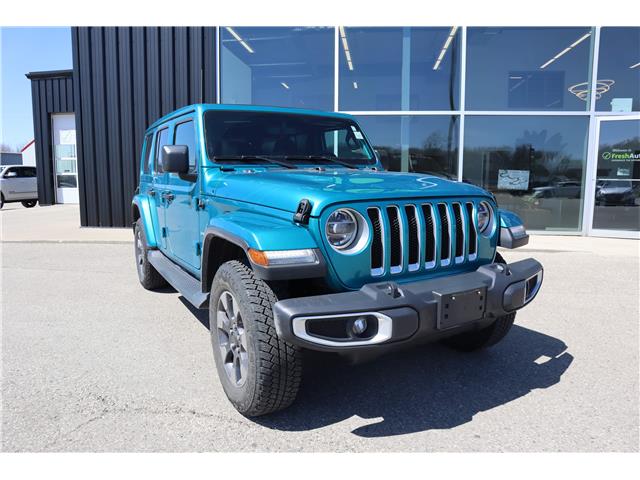 2019 Jeep Wrangler Unlimited Sahara (Stk: 25-077A) in Ingersoll - Image 1 of 13