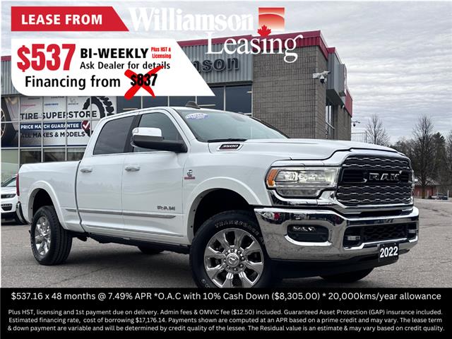 2022 RAM 3500 Limited (Stk: W8692) in Uxbridge - Image 1 of 24