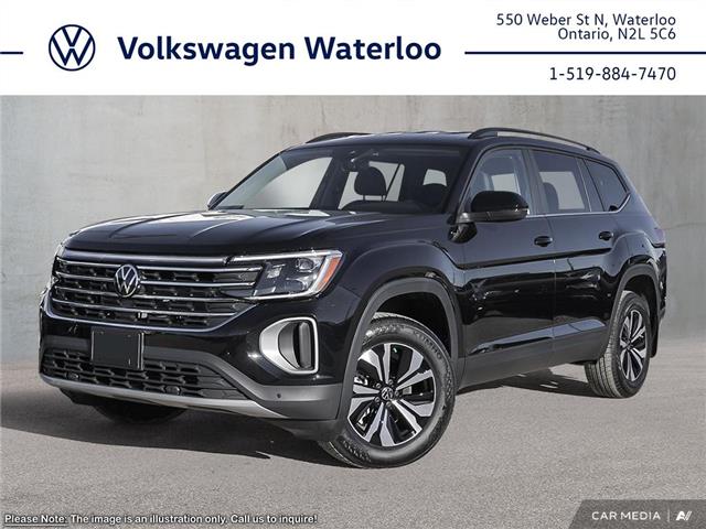 2025 Volkswagen Atlas 2.0 TSI Comfortline (Stk: AT1575) in Waterloo - Image 1 of 26