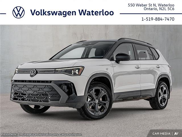2025 Volkswagen Taos Comfortline Black Edition (Stk: TA1515) in Waterloo - Image 1 of 19