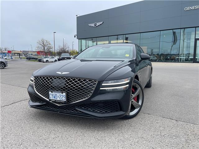 2023 Genesis G80 3.5T Sport Plus (Stk: 114107) in London - Image 1 of 6