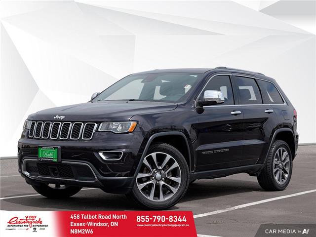 2018 Jeep Grand Cherokee Limited (Stk: 623872) in Essex-Windsor - Image 1 of 32