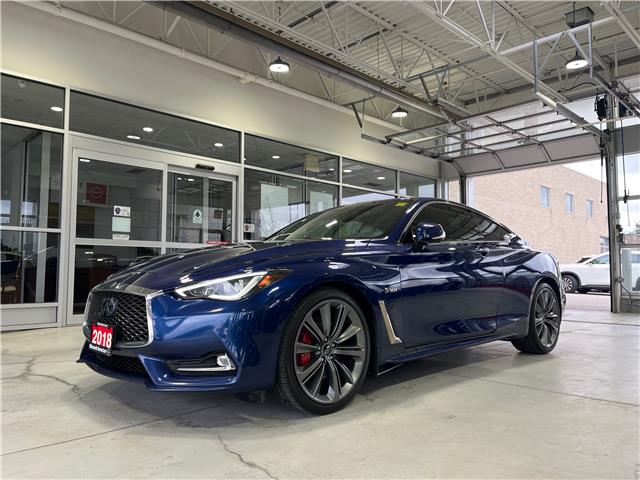 2018 Infiniti Q60 3.0t Red Sport 400 (Stk: J25100A) in Mississauga - Image 1 of 20