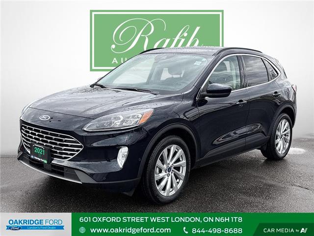 2021 Ford Escape Titanium Hybrid (Stk: C54249A) in London - Image 1 of 29