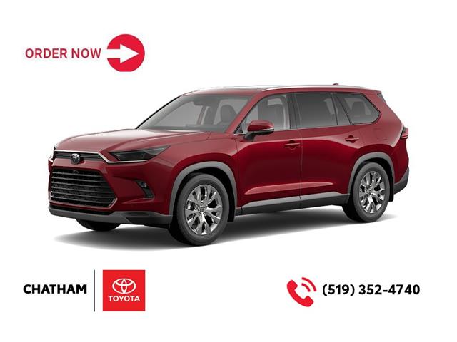 New 2025 Toyota Grand Highlander Hybrid Limited **ORDER THIS 2025 GRAND HIGHLANDER HYBRID LIMITED YOUR WAY** - Chatham - Chatham Toyota