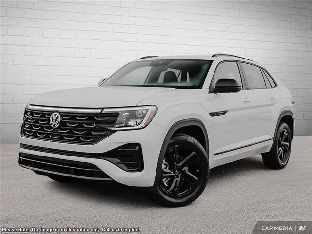2025 Volkswagen Atlas Cross Sport 2.0 TSI Comfortline R-Line Black Edition (Stk: O01818) in Mono - Image 1 of 25