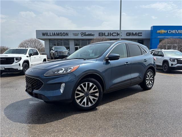 2020 Ford Escape Titanium Hybrid (Stk: U8799A) in Uxbridge - Image 1 of 28