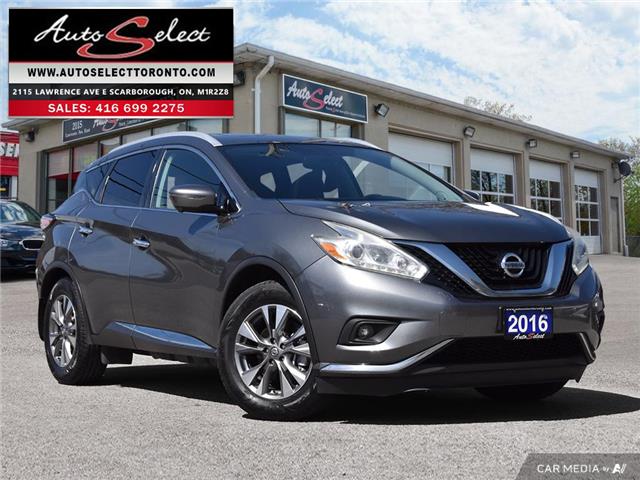 2016 Nissan Murano SL (Stk: 1N6LTV1) in Scarborough - Image 1 of 28