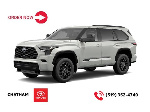 New 2025 Toyota Sequoia Platinum **ORDER THIS 2025 SEQUOIA PLATINUM W/TOW MIRRORS 7-PASSENGER YOUR WAY** - Chatham - Chatham Toyota