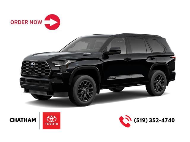 New 2025 Toyota Sequoia Platinum **ORDER THIS 2025 SEQUOIA PLATINUM 7-PASSENGER YOUR WAY** - Chatham - Chatham Toyota