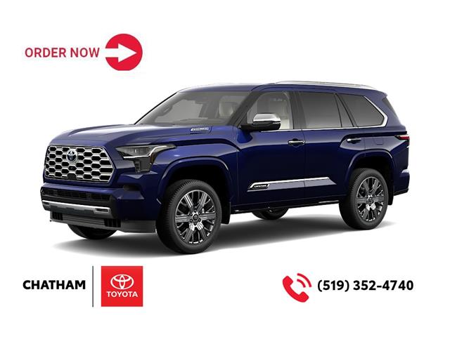 New 2025 Toyota Sequoia Platinum **ORDER THIS 2025 SEQUOIA CAPSTONE 7-PASSENGER YOUR WAY** - Chatham - Chatham Toyota
