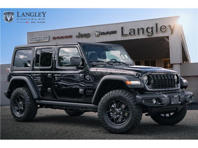 2025 Jeep Wrangler Sport (Stk: S582858) in Surrey - Image 1 of 18