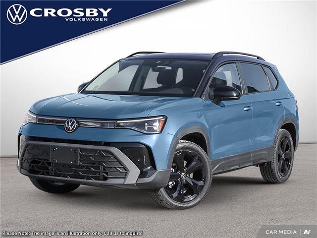 2025 Volkswagen Taos Comfortline Black Edition (Stk: TA1719) in Kitchener - Image 1 of 25