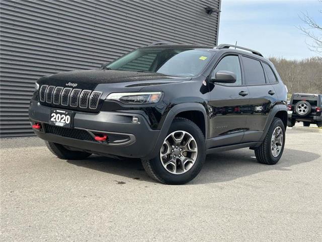 2020 Jeep Cherokee Trailhawk (Stk: 25027B) in London - Image 1 of 28