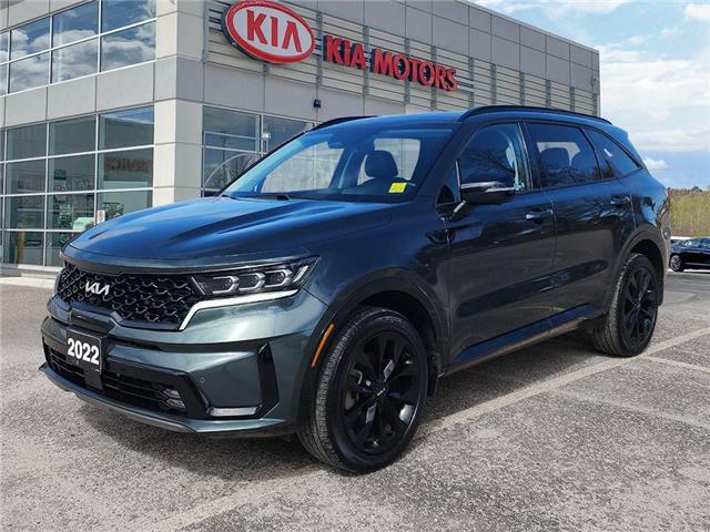 2022 Kia Sorento 2.5T SX w/Black Leather (Stk: 25-733P) in North Bay - Image 1 of 25