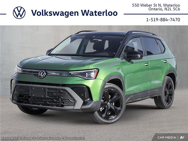 2025 Volkswagen Taos Comfortline Black Edition (Stk: TA1635) in Waterloo - Image 1 of 26