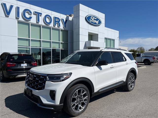 2025 Ford Explorer Platinum (Stk: VFEX00870) in Chatham - Image 1 of 21