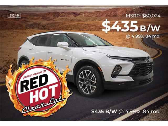 2025 Chevrolet Blazer RS (Stk: S1248) in Watrous - Image 1 of 47