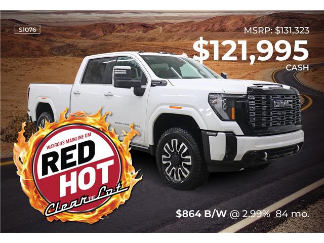 2025 GMC Sierra 2500HD Denali Ultimate (Stk: S1076) in Watrous - Image 1 of 50
