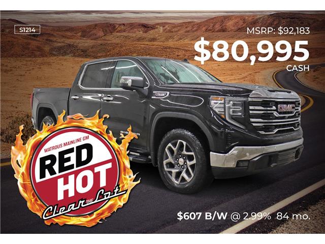 2025 GMC Sierra 1500 SLT (Stk: S1214) in Watrous - Image 1 of 48