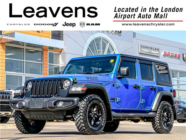2022 Jeep Wrangler Unlimited Sport (Stk: 15-U0943) in London - Image 1 of 27