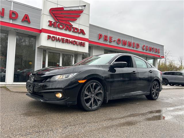 2020 Honda Civic Sport (Stk: E-3001A) in Brockville - Image 1 of 10