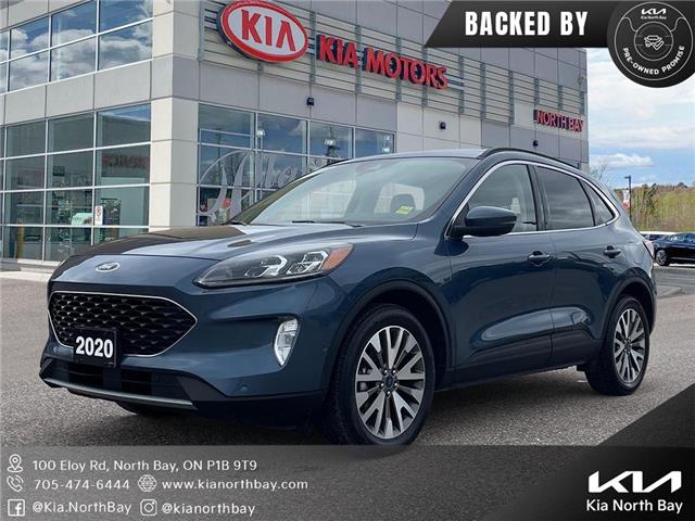 2020 Ford Escape Titanium Hybrid (Stk: 25-213A) in North Bay - Image 1 of 24