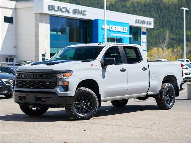 2025 Chevrolet Silverado 1500 Custom Trail Boss (Stk: 25-156) in Salmon Arm - Image 1 of 47