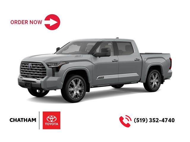 2025 Toyota Tundra Hybrid Capstone (Stk: CTORDER250111) in Chatham - Image 1 of 1