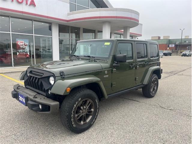 2016 Jeep Wrangler Unlimited Sahara (Stk: CP12386) in Chatham - Image 1 of 11